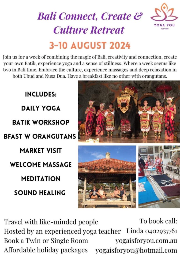Bali Connect Create Culture Retreat